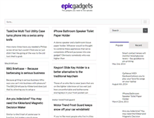 Tablet Screenshot of epicgadgets.com
